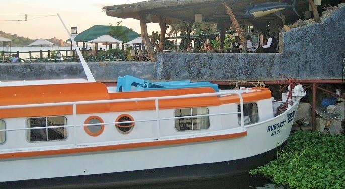 Rubondo Island Park Boat - wildlife park tourism